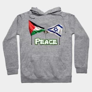 Peace for both Palestine and Israel Hoodie